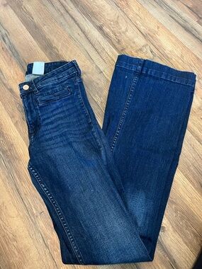 Women's Dark Blue flare jeans